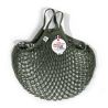 Filt 1860 kaki green cotton mesh net shopping bag with handle
