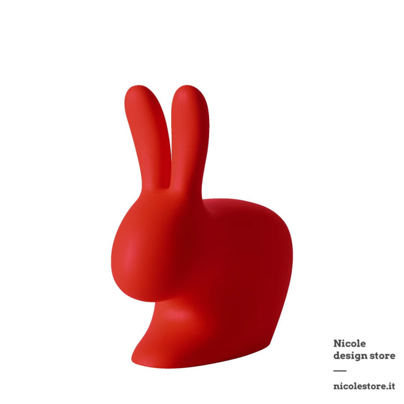 Qeeboo Rabbit Chair Red