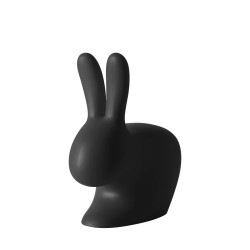 Qeeboo Rabbit Chair Black