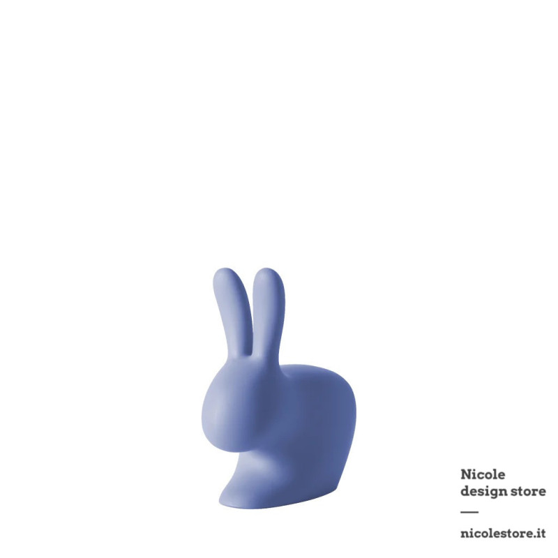 Qeeboo Rabbit XS Doorstopper Light Blue