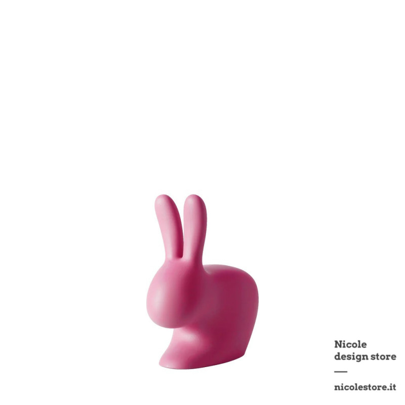 Qeeboo Rabbit XS Doorstopper Bright Pink