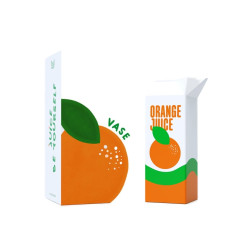 Fluid Market Vase Orange Juice