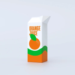 Fluid Market Vase Orange Juice