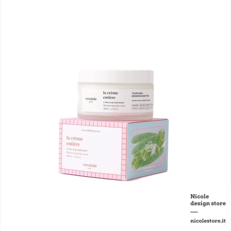 la crème entière Versatile Paris 200 ml body hydrating cream la crème entière Versatile Paris 200 ml body hydrating cream