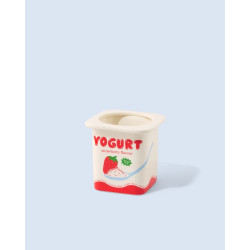 Fluid Market Vase / Pot Yoghurt Strawberry