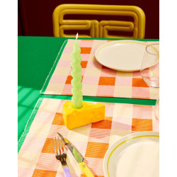 Fluid Market bougeoir fromage porta candela formaggio groiviera