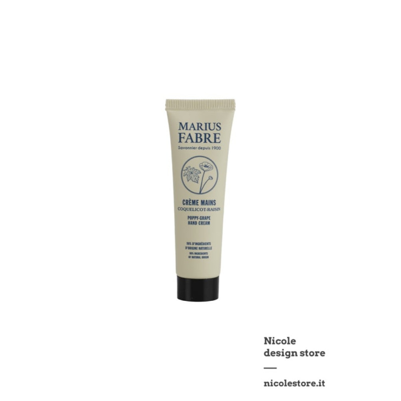 Marius Fabre crema mani papavero e uva Nature 30 ml