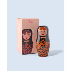 Fluid Market Vase Dolls Leopard