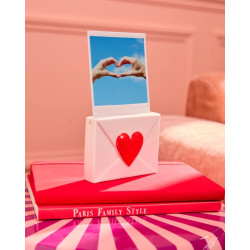 Fluid Market Coeur heart shaped photo frame