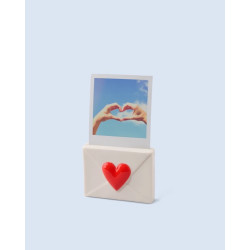 Fluid Market Coeur heart shaped photo frame