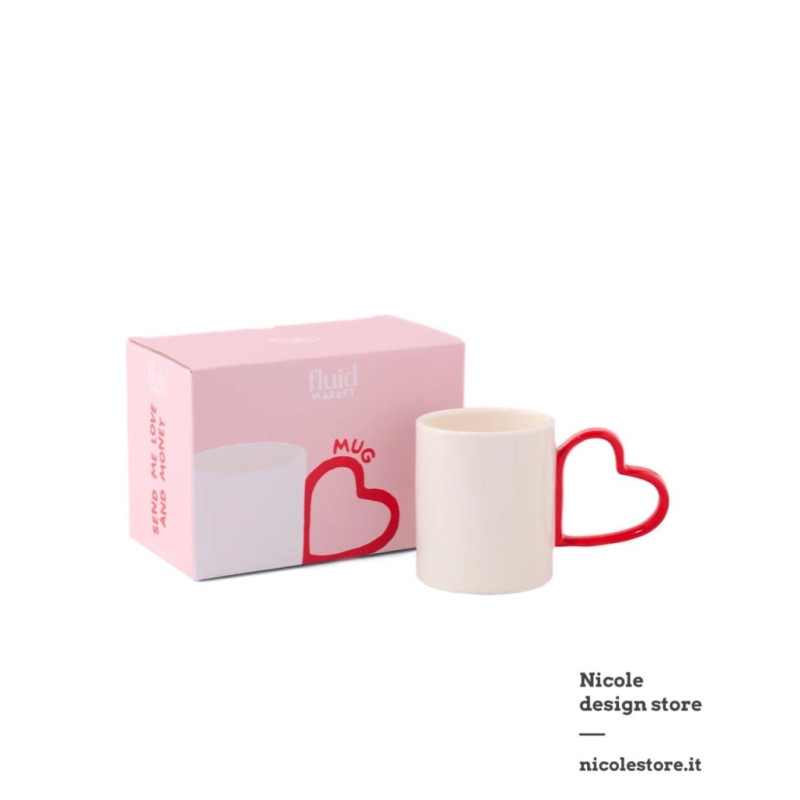 Fluid Market mug coeur