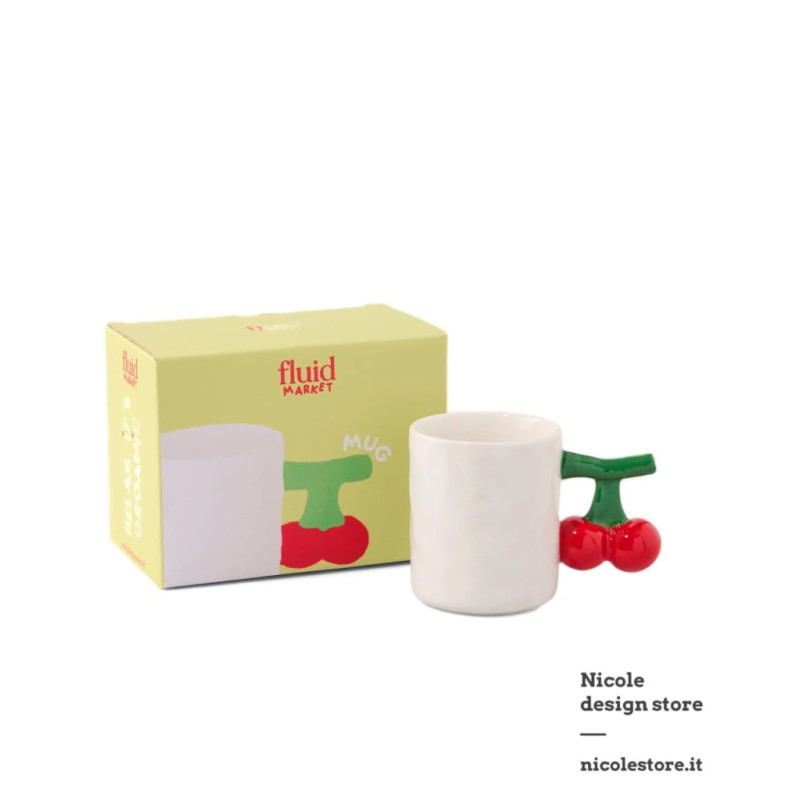 Fluid Market mug cerise