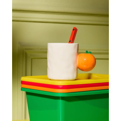 Fluid Market mug orange