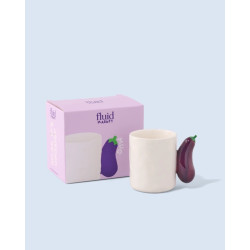 Fluid Market mug aubergine