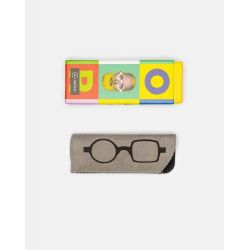 Aptica Pop Art Andy Flex Black occhiale da lettura filtro luce blu nero