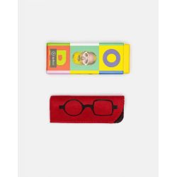 Aptica Pop Art Donald Flex Red occhiale da lettura filtro luce blu rosso