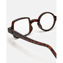 Aptica Pop Art Jim Flex Brown occhiale da lettura filtro luce blu marrone