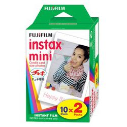 Fujifilm Instax Mini double pack - 20 scatti ISO 800 - by Fujifilm