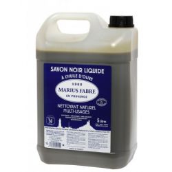 Sapone Nero Marius Fabre Multiuso Liquido di Marsiglia in tanica da 5L by Marius Fabre