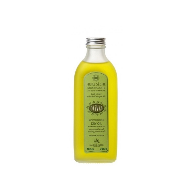 Olive and Evening Primrose Oils Dry Oil 230ml - certified organic - by Marius Fabre