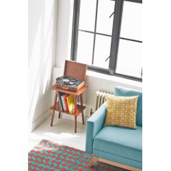 Crosley Manchester Paprika Tavolino per Giradischi by Crosley