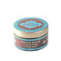 Sapone Nero Hammam (Savon Noir Marocain) per il corpo a base d'Olio d'Oliva 200gr Les Mille et un Bains by Marius Fabre