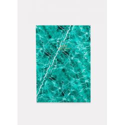 Green Marble A5 Notebook by Woouf