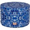 Blue Cell pouf by Woouf