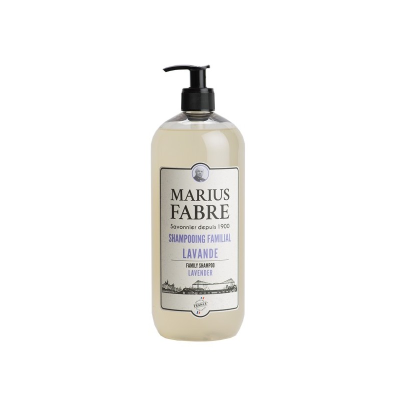 Shampoo per la Famiglia alla Lavanda 1L con dosatore 1900 by Marius Fabre