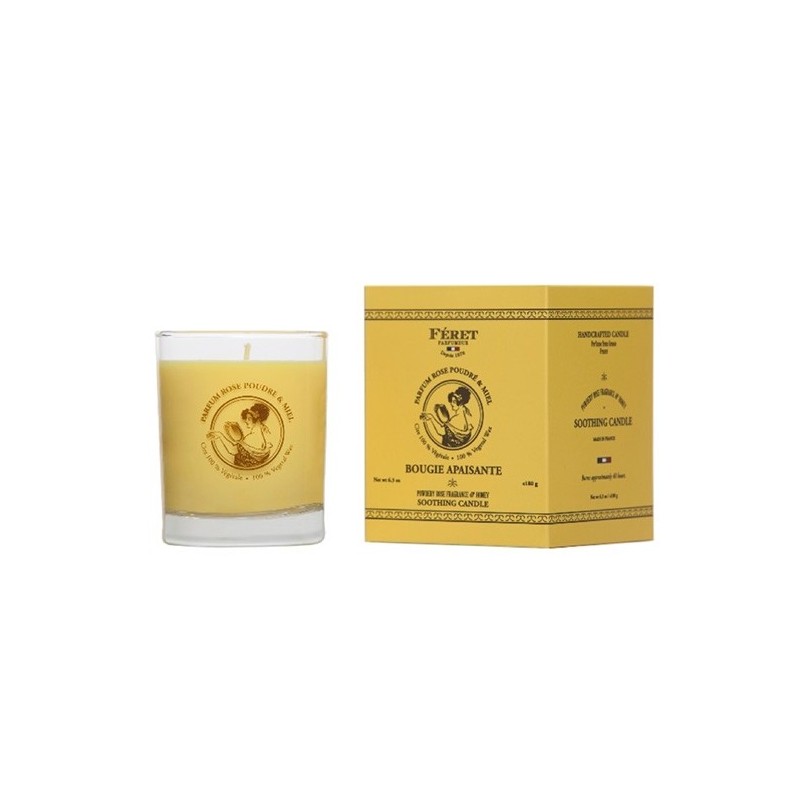 Féret Bougie Apaisante Candela 40H by Féret Parfumeur (Note Rilassanti - Cera Naturale) Féret Bougie Apaisante Candela 40H by Féret Parfumeur (Note Rilassanti - Cera Naturale)