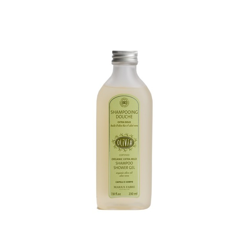 Shampoo Shower Gel OLIVIA with Olive Oil - certified organic - by Marius Fabre