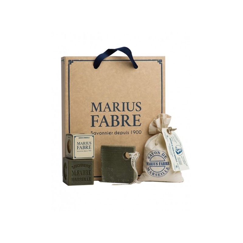 Cofanetto regalo "Scopri il sapone di Marsiglia" NATURE by Marius Fabre Cofanetto regalo "Scopri il sapone di Marsiglia" NATURE by Marius Fabre