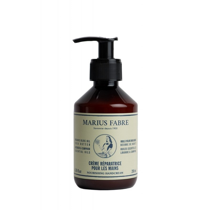Intensive hand repair cream 200ml with organic olive oil and shea butter - NATURE - by Marius Fabre Intensive hand repair cream 200ml with organic olive oil and shea butter - NATURE - by Marius Fabre
