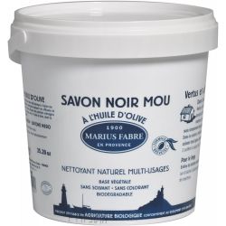 Marius Fabre Original Black Soap in Paste 5 Kg -  Savon Noir - Olive Oil  -  by Marius Fabre