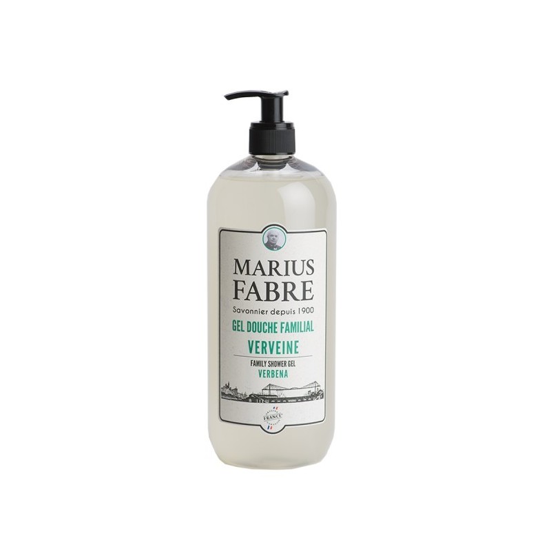 Family Shower Gel Verbena parfumed (1L) 1900 by Marius Fabre Family Shower Gel Verbena parfumed (1L) 1900 by Marius Fabre