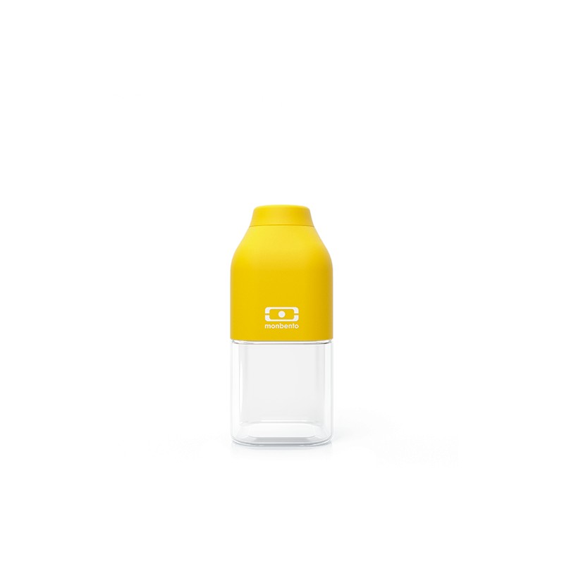 MB Positive S yellow Moutarde reusable Tritan bottle by Monbento