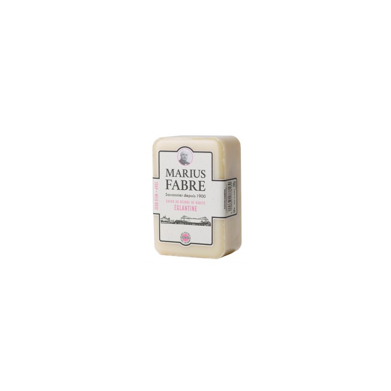 Marseille Wild Rose perfumed pure olive oil soap (250gr) 1900 by Marius Fabre