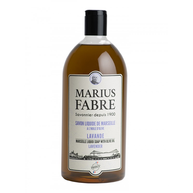 Marseille liquid soap Lavender flavoured (1L) 1900 by Marius Fabre