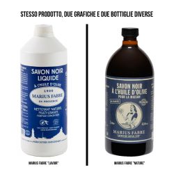 Sapone nero Marius Fabre Multiuso liquido di Marsiglia 1 L