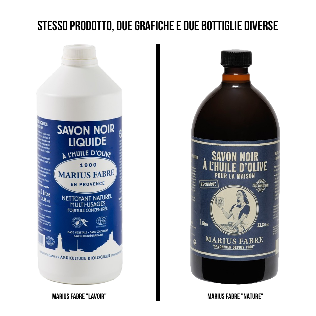 Sapone Nero Marius Fabre Multiuso Liquido Di Marsiglia 1l Nature By Marius Fabre Nicole Design Store