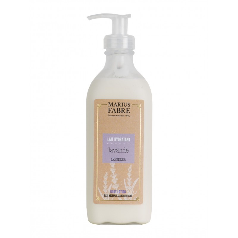 Moisturizing milk Lavender flavored 230ml Bien-Être by Marius Fabre Moisturizing milk Lavender flavored 230ml Bien-Être by Marius Fabre