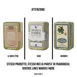 Marseille Sandalwood perfumed pure olive oil soap (250gr) 1900 by Marius Fabre