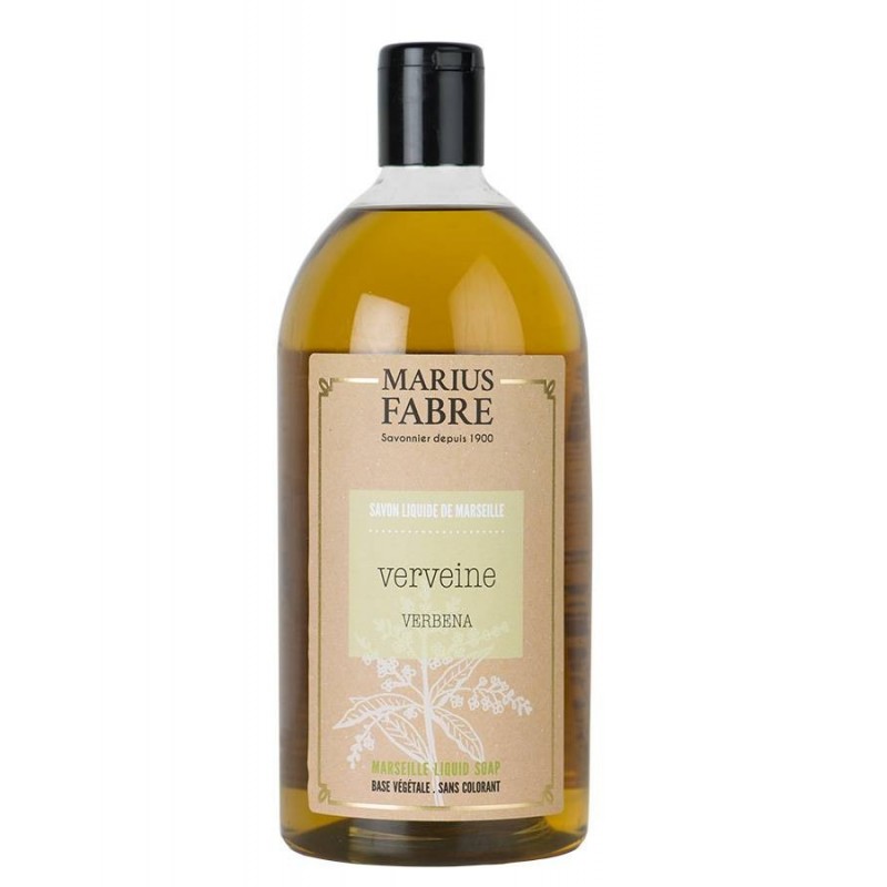 Marseille liquid soap Verbena flavoured (1L) Le Bien-être by Marius Fabre