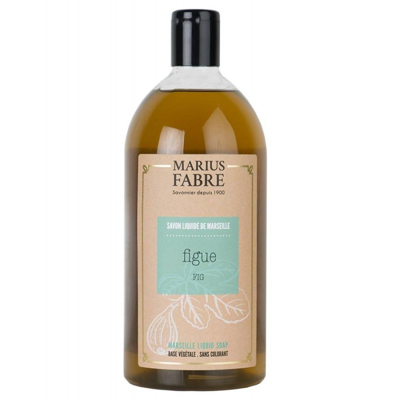 Marseille liquid soap Fig flavoured (1L) Le Bien Etre by Marius Fabre