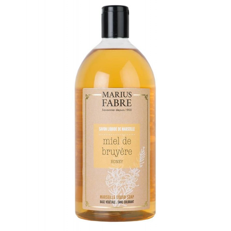 Marseille liquid soap Heather Honey flavoured (1L) Le Bien-être by Marius Fabre