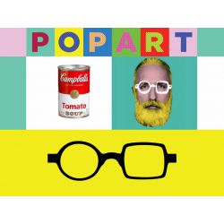 Aptica Pop Art Donald Flex Red occhiale da lettura filtro luce blu rosso