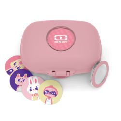 MB Gram pink Blush environmentally friendly snack box by Monbento