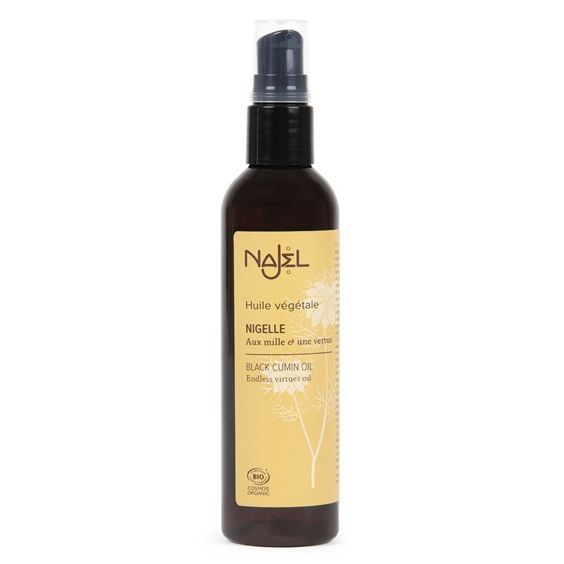 Olio di Cumino Nero Biologico 125 ml - Huile de Nigelle - Najel