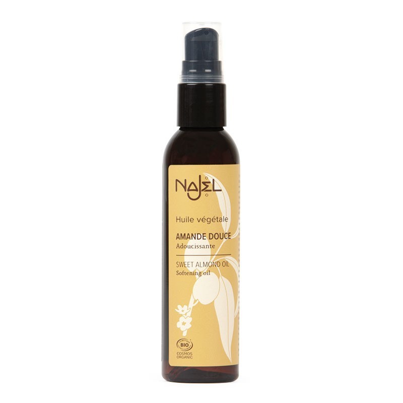 Olio di Mandorla dolce Biologico 80 ml - Huile d'Amande douce - Najel