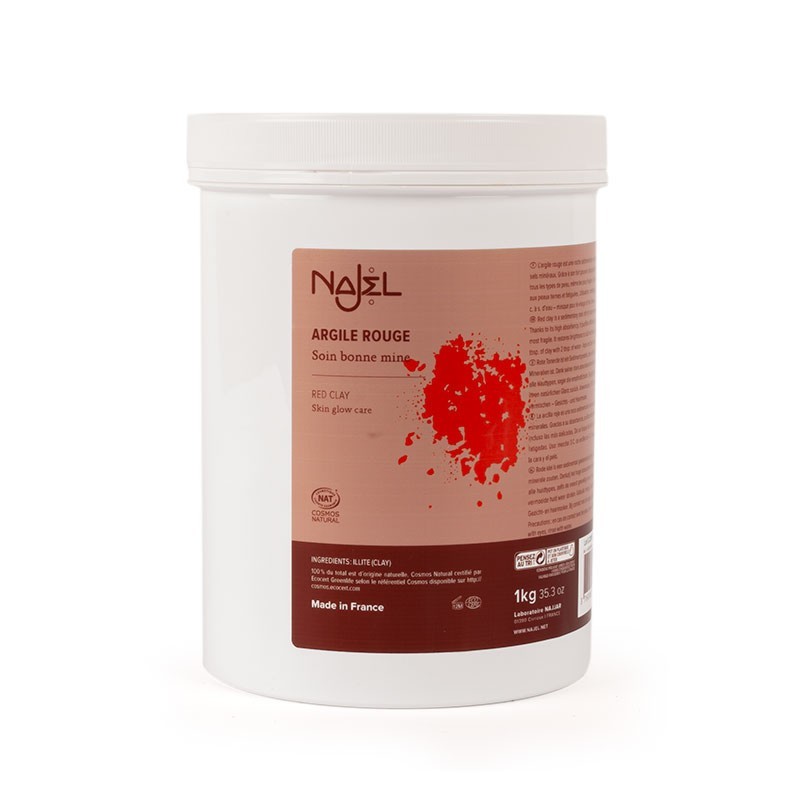 Red clay 1 Kg - Argile rouge - Najel Red clay 1 Kg - Argile rouge - Najel